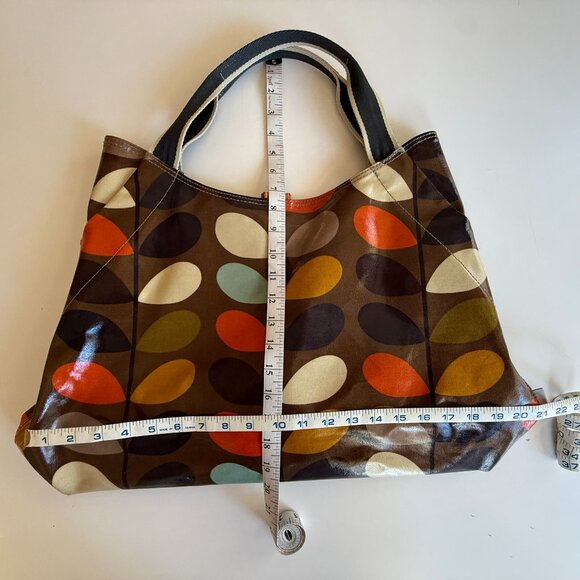 VTG Orla Kiely Large shoulder tote - Stem multicolor - Picture 3 of 13